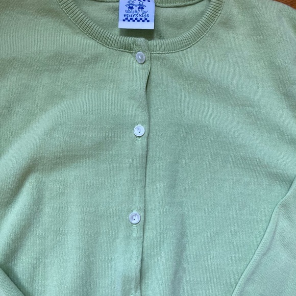 Light Green Cardigan - Picture 2 of 4